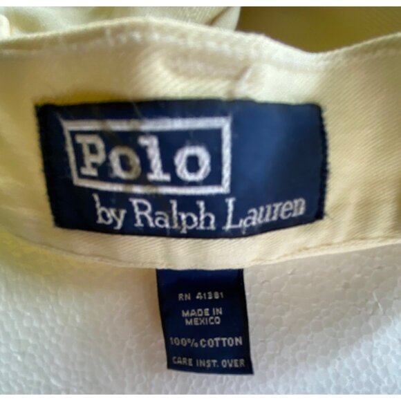 Polo Ralph Lauren Mens Off White Cotton Preppy Casual Shorts Size 40 Summer Luxe - Picture 3 of 6